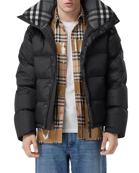 puffer mens burberry jacket|Burberry jacket men's quilted.